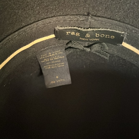 Rag & Bone Black Wool Hat - Picture 6 of 9